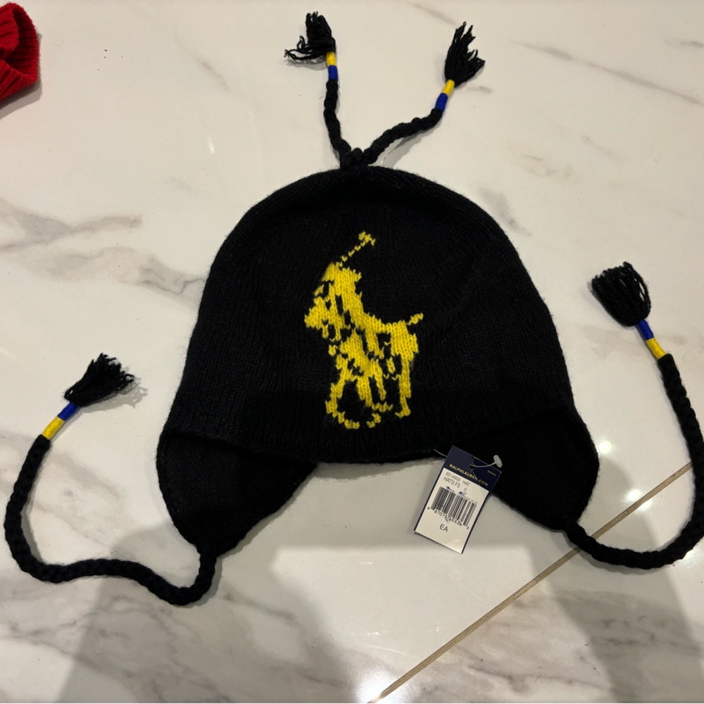 Ralph Laurent kids winter hat - Picture 1 of 2